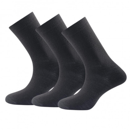 Zokni Devold Daily light sock 3PK fekete