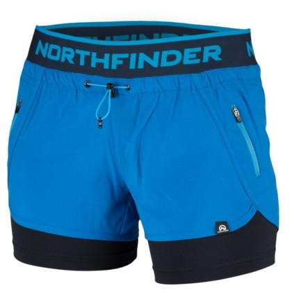 Női rövidnadrág Northfinder Helen kék