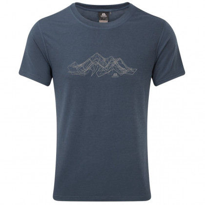 Férfi póló Mountain Equipment Groundup Mountain Tee kék
