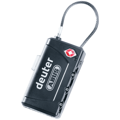 Deuter TSA Cable Lock zár fekete