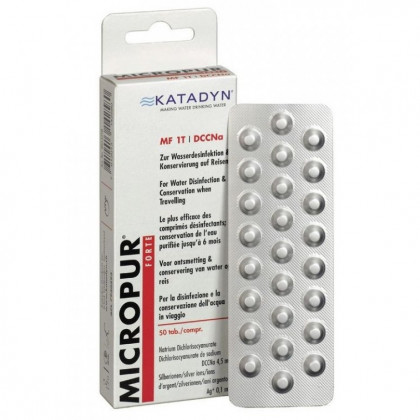 Katadyn Micropur Forte MF 1T (2021) fertőtlenítő tabletta