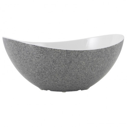 Gimex Salad bowl Granite grey tál szürke