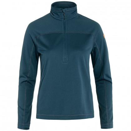 Fjällräven Abisko Lite Fleece Half Zip W női pulóver kék