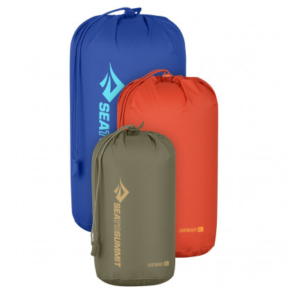 Sea to Summit Lightweight Stuff Sack Set 3, 5, 8L vízhatlan táska kék/zöld