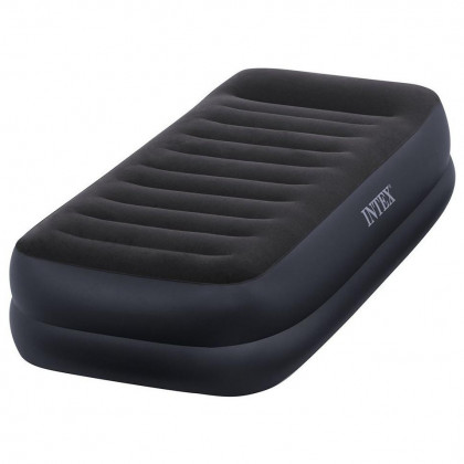 Felfújható matrac Intex Twin Pillow Rest 64122 fekete