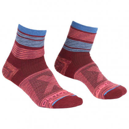 Női zokni Ortovox W's All Mountain Quarter Socks Warm multicolor