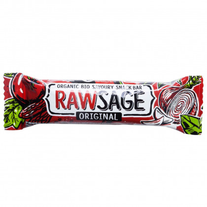 Energiaszelet Lifefood Rawsage fűszeres snack BIO RAW