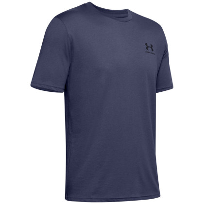 Férfi póló Under Armour Sportstyle Left Chest SS kék