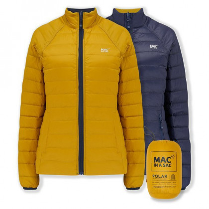 Mac in a Sac Ladies Reversible Polar Jacket (Sack) női tollkabát kék/sárga