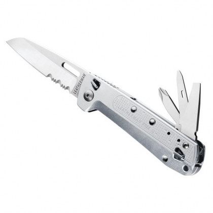 Leatherman Free K2X többfunkciós kés ezüst