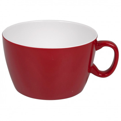 Leveses tál Bo-Camp BC Soup bowl melamine 2-tone piros Red/White