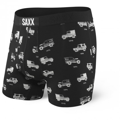 Boxer Saxx Ultra Boxer Fly Jeepster fekete jeepster