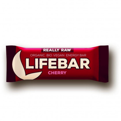 Energiaszelet Lifebar RAW BIO 47 g - cseresznye