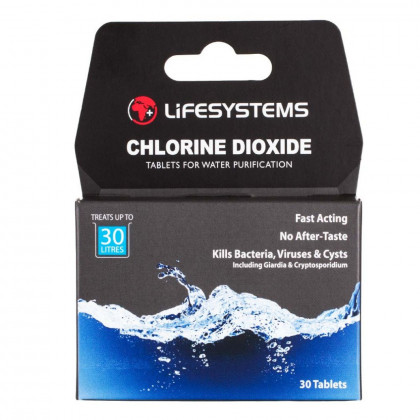 Lifesystems Chlorine Dioxide Tablets fertőtlenítő tabletta