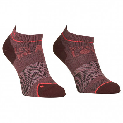 Ortovox Alpine Light Low Socks W női zokni rózsaszín/lila