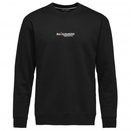 Black Diamond M Heritage Wordmark Crewneck férfi pulóver