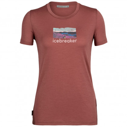 Női póló Icebreaker Women Tech Lite II SS Tee Trailhead piros