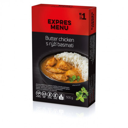 Expres menu KM Butter chicken s basmati rýží készétel