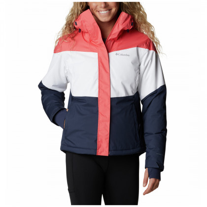 Columbia Tipton Peak™ II Insulated Jacket női dzseki fehér/rózsaszín/kék
