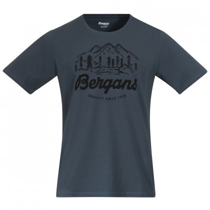 Férfi póló Bergans Classic V2 Tee sötétkék