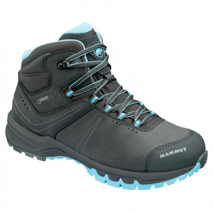 Női trekking cipő Mammut Nova III Mid GTX® W szürke graphite-whisper