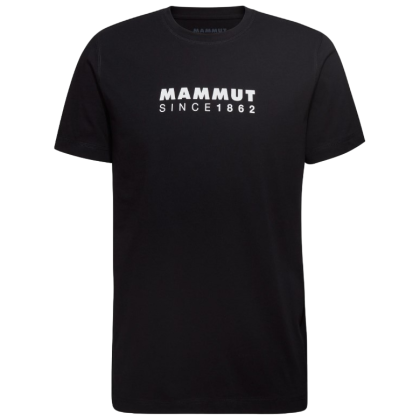 Mammut Core T-Shirt Men Logo 2023 férfi póló fekete 5010black