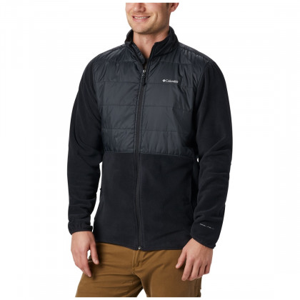 Férfi kabát Columbia Basin Butte™ Fleece Full Zip fekete