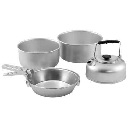 Easy Camp Adventure Cook Set L edénykészlet ezüst Silver