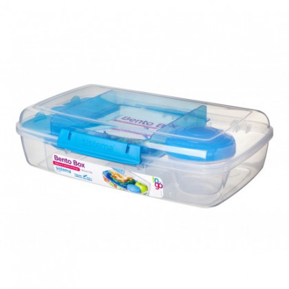 Ebéd doboz Sistema Sistema Bento Box To Go 1,76L kék Blue