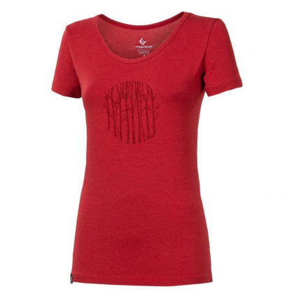 Női póló Progress OS Sasa "Fatörzsek" 24GH piros