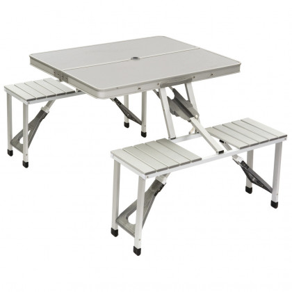 Asztal padokkal Bo-Camp Picnic table szürke