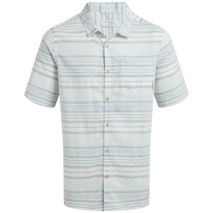 Craghoppers Cartwright Short Sleeved Shirt férfi ing kék Niagara Blue Stripe