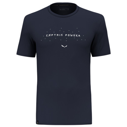 Salewa Pure Snow CPTN DRY T-SHIRT M. férfi póló sötétkék 3960 - navy blazer