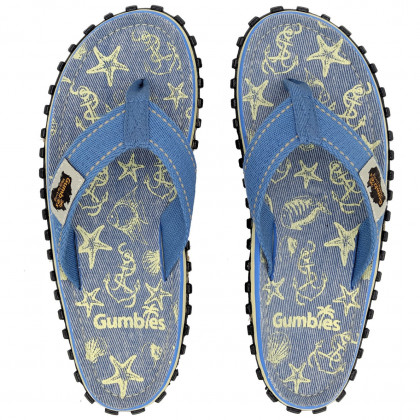 Gumbies Islander Seashells flip-flop