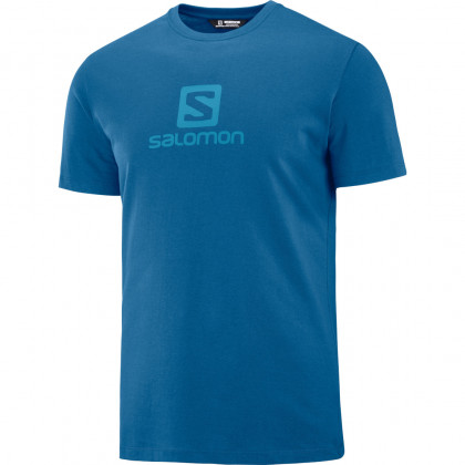 Férfi póló Salomon Coton Logo Ss Tee kék