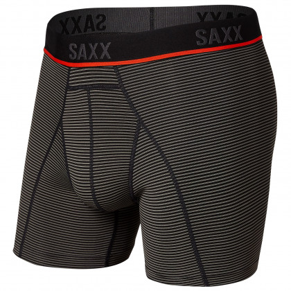 Saxx Kinetic Light-Compression Mesh boxeralsó szürke / fekete