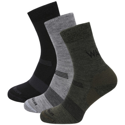 Warg Merino Hike M 3-pack férfi zokni