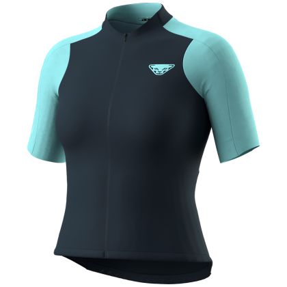 Dynafit Ride Light S/S Fz Jersey W női biciklis póló kék blueberry MARINE BLUE/8050