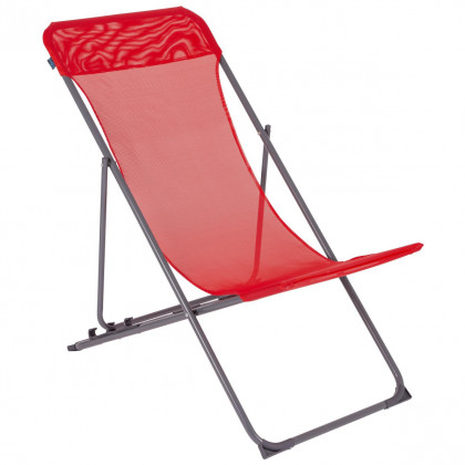Bo-Camp Beach chair Flat szék piros