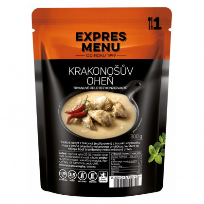 Expres menu Krkonosi tűz 300 g készétel