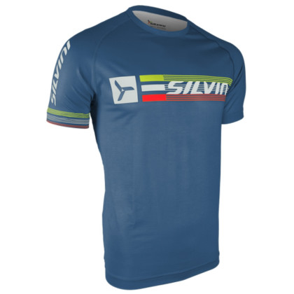 Férfi póló Silvini Promo MT855 kék