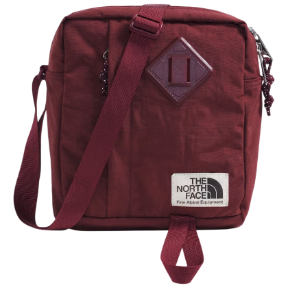 The North Face Berkeley Crossbody válltáska burgundi vörös Sumac/Alpine Plum