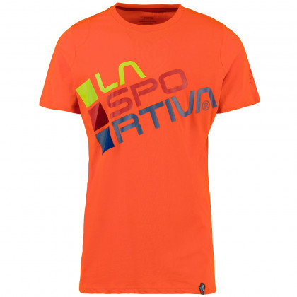 Férfi póló La Sportiva Square T-Shirt M narancs
