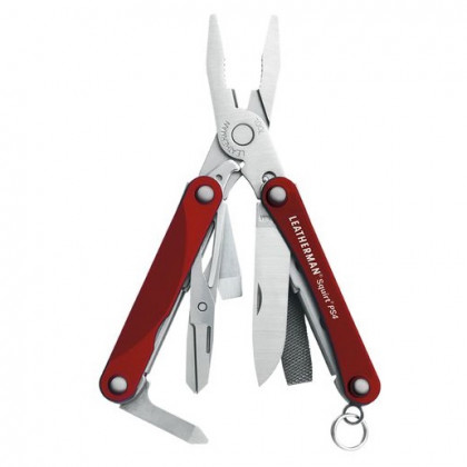 Multitool Leatherman Squirt PS4 (CZ) piros