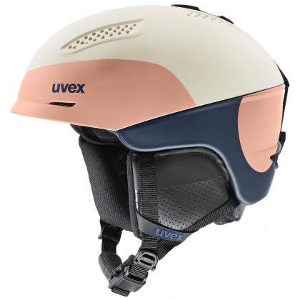 Női sí bukósisak Uvex Ultra Pro WE rózsaszín/fehér