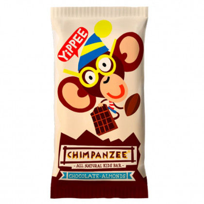 Energiaszelet Chimpanzee Yippee Bar Csokoládé - Mandula