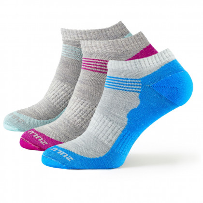 Zulu Merino Summer W 3-pack zokni kevert színek