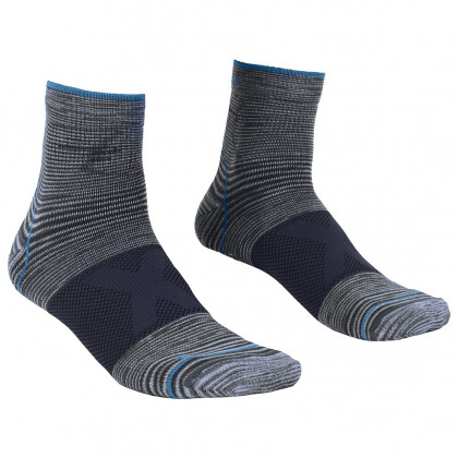 Zokni Ortovox Alpinist Quarter Socks szürke/kék