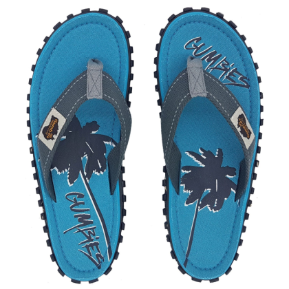 Flip-flop Gumbies Islander Twin Palms kék Twin Palms