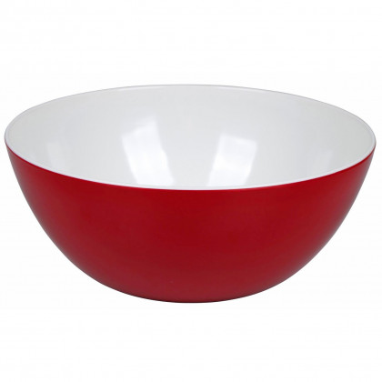 Salátás tál Bo-Camp Salad bowl melamine 2-tone piros Red/White